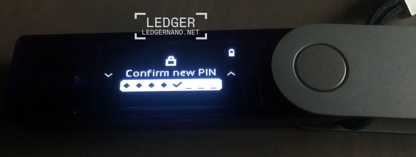 change pin code ledger 06