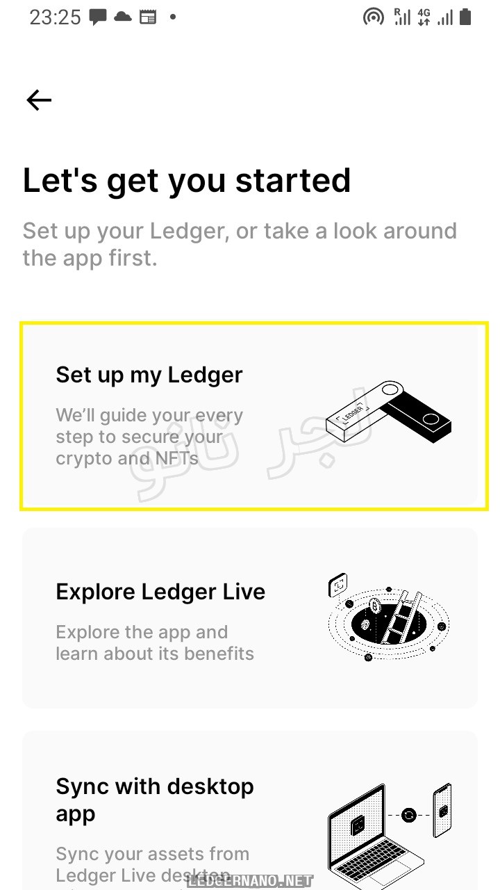 install ledger live android 6
