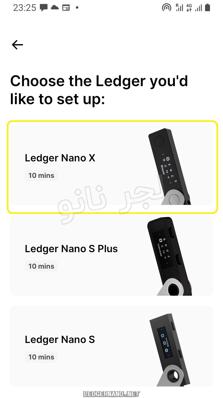 install ledger live android 7
